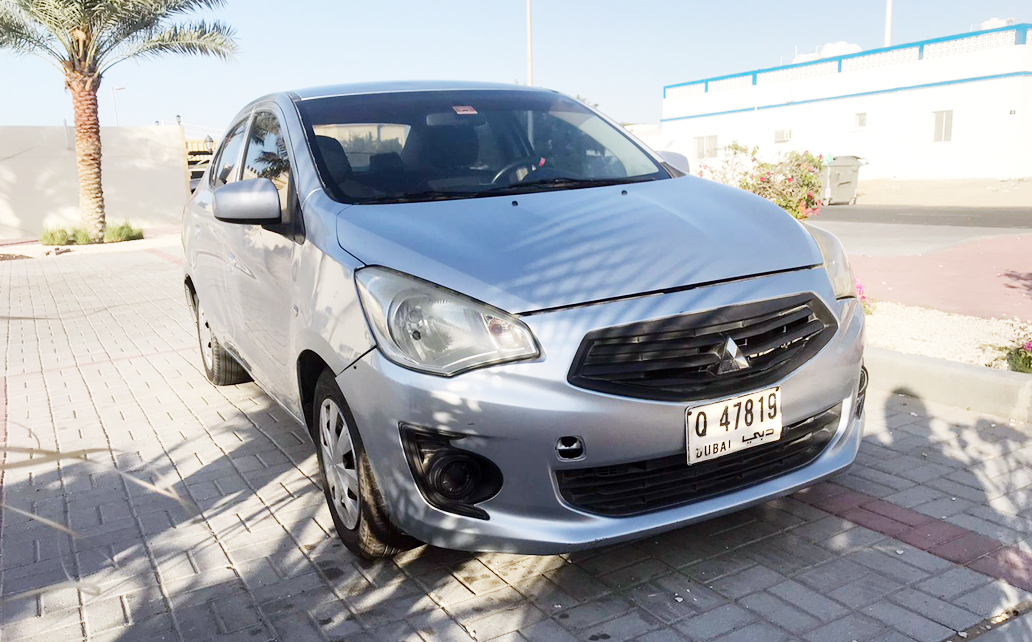 Mitsubishi Attrage 2014 Silver 6