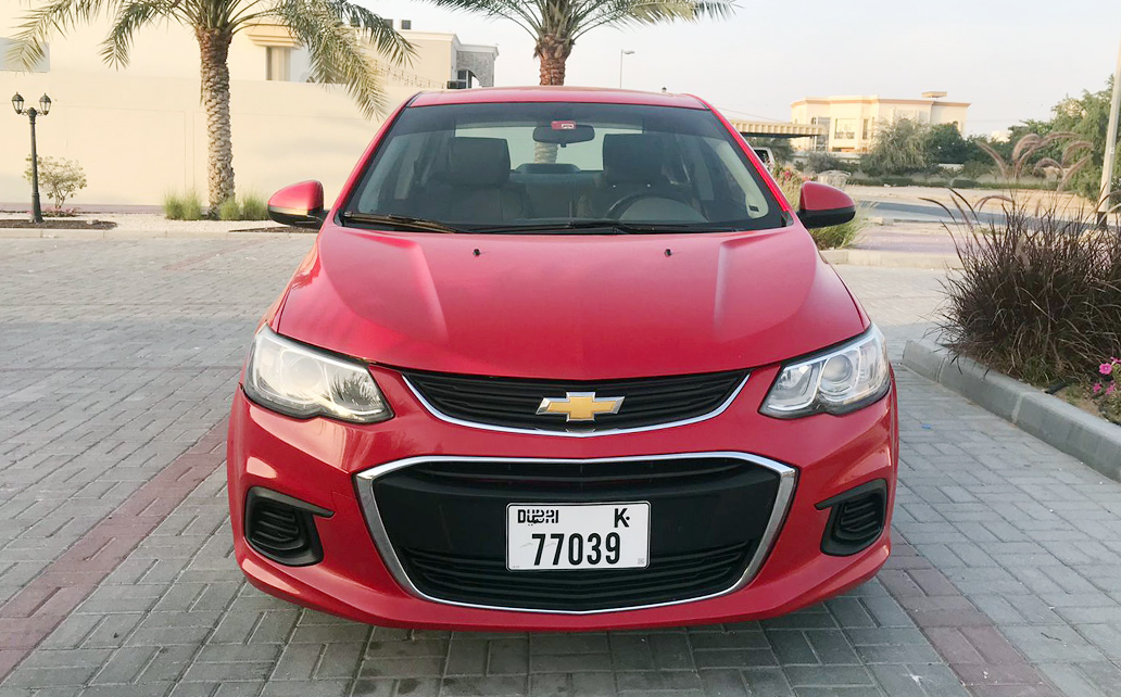 Rent Chevrolet Aveo 2019 Dubai