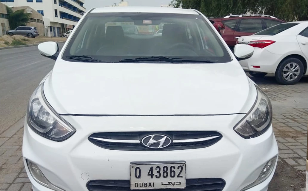 Hyundai Accent 1.6 2015 Car Rental Dubai